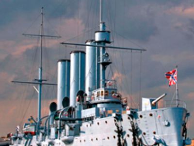 Обзорная с посещением Крейсера Авроры