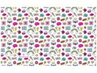 Набор обложек для дневника и тетрадей Greenwich Line "Trendy cute pat" 3 шт 210*350 мм