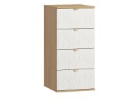 Комод Монблан 47x99 Косы Белый