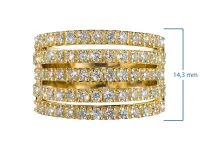 Кольцо из желтого золота э0312кц09176700