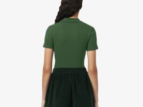 Женское поло Lacoste приталенного кроя из органического хлопка