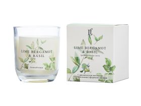 Свеча ароматическая Lime bergamot & Basil