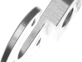 Держатель заднего переключателя "петух" Meta №26 фрезерованный (серебристый)