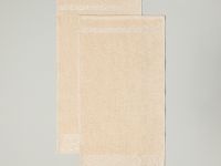 Комплект махровых полотенец Rugiada, бежевый