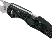 Складной нож Spyderco Native 5 Lightweight, сталь CPM-S30V, рукоять FRN, черный