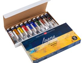 Набор масла "Ладога" 10 цв*46 мл