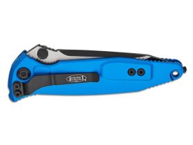 Складной нож Microtech Socom Elite T/E 161-1BL, сталь M390, рукоять алюминий, синий