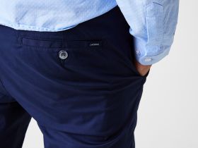 Мужские брюки Lacoste приталенного кроя