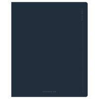 Тетрадь в линейку Greenwich Line "Dark navy" А5 48 л 70 г, "cофт-тач" ламинация, выб. Лак