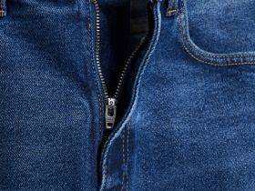 Джинсы Mom с высокой посадкой, Синий