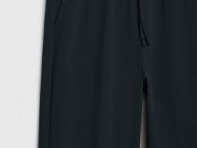 Широкие брюки на кулиске, Черный