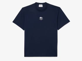 Хлопковая футболка Lacoste унисекс