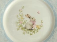 Набор тарелок Зайчата в кружевах/ Merletto e Coniglietti II