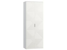 Распашной шкаф Шелтон 2-91x240 Белый