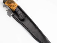 Нож Стрелец, АиР, береста, 95х18