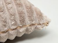 Наволочка декоративная Мягкая полоска/Soft strip, серая