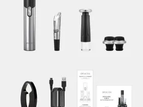 Винный и пивной набор Xiaomi Circle Joy 2 в 1 Gift Set (CJ-TZ09) (черный)