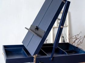 Этюдный ящик Малевичъ МЛ-80, индиго