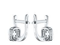 Серьги из белого золота э4712сг11174400