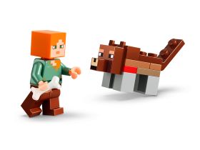 Minecraft 21593 Конструктор LEGO Minecraft Путешествие первой ночи