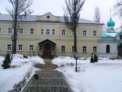 Корпус трапезный с церковью иконы Божией Матери Иерусалимской