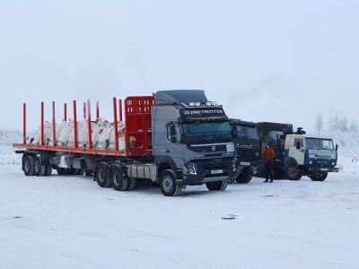 В Якутии провели мониторинг движения транспорта на зимнике