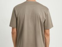 Футболка из хлопка прямого кроя