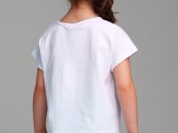 Фуфайка трикотажная для девочек (футболка)