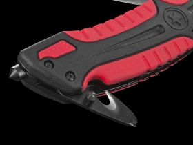 Складной нож Boker Plus Savior 1, сталь Sandvik 12С27, рукоять термопластик FRP, чёрно-красный