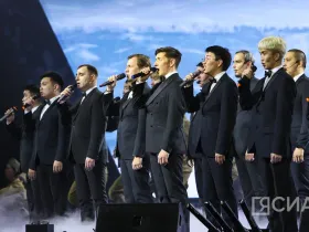 На закрытии «Муус Устар» представили театрализованное шоу «Якутия — Земля героев»