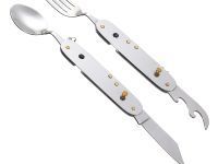 Нож перочинный Stinger, 109 мм, 8 функций, серый