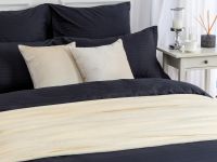 Постельное белье Black страйп-сатин II