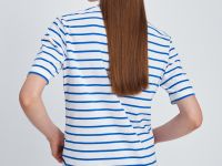 Футболка в полоску из хлопка