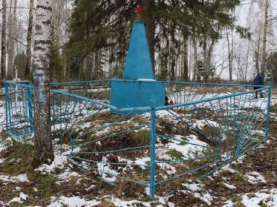 Братская могила партизан, казнённых колчаковцами в марте 1919 г.