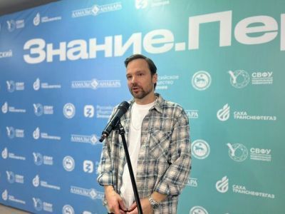 Российский актер Алексей Чадов поговорил с якутскими студентами об искусственном интеллекте в кино