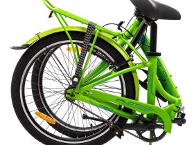 Складной велосипед Stels Pilot 760 24, год 2025, цвет Зеленый