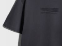 Футболка с текстовым принтом, Серый