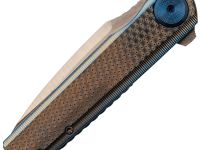 Складной нож Assassin knives Obssession, сталь M398, рукоять титан