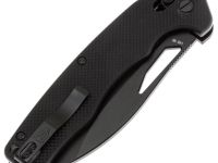 Складной нож Obertech ns-01 Drop point, сталь VG-10, рукоять G10, черный