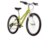 Подростковый велосипед Novatrack Jenny 24, год 2023, цвет Зеленый, ростовка 12