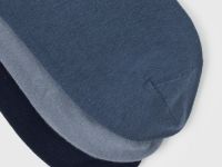 Короткие носки, 3 пары, Серый