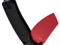 Складной нож Bestech Knives Cicada's Wing, сталь 10Cr15MoV, рукоять G10, красный/черный