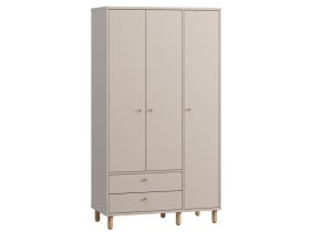 Распашной шкаф Лэтти 3-105x190 Латте