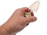 Ремень-нож Череп Keeperbelt, латунь