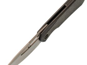 Складной нож We Knife Baloo, сталь CPM 20CV, рукоять титан/микарта