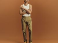 Мужские брюки Lacoste из эластичного хлопка