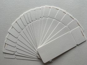 Набор акварельных открыток Potentate 6х18,5 см 20 л 300 г, 100% хлопок