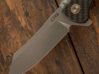 Складной нож CJRB Kicker, сталь AR-RPM9, рукоять карбон