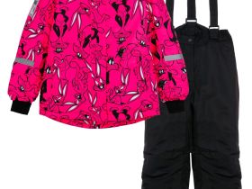 Комплект текстильный с полиуретановым покрытием для девочек: куртка, брюки