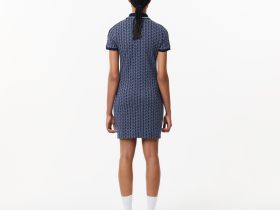 Женское платье-поло Lacoste приталенного кроя